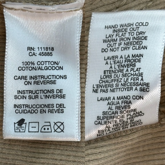 women’s Michael Kors beige w/gold sequin tank top - sz M - Picture 5 of 5